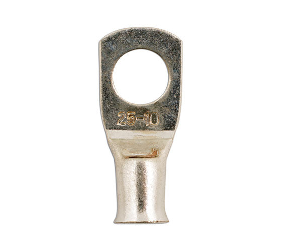 Copper Tube Terminals 25mm² x 10.0mm 20pc