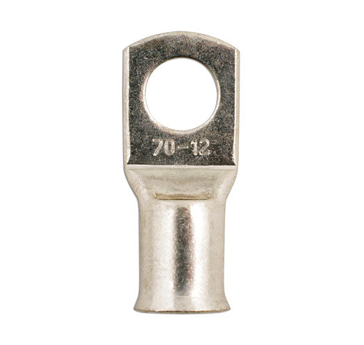 Copper Tube Terminals 70mm² x 12.0mm 10pc
