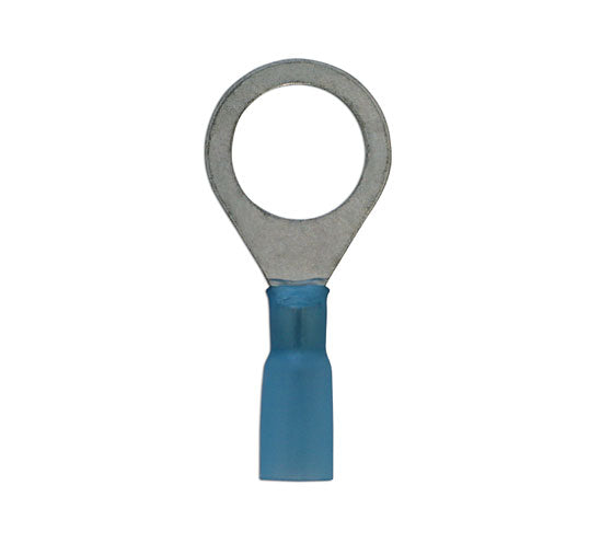 Blue Heat Shrink Ring Terminal 12.5mm 25pc