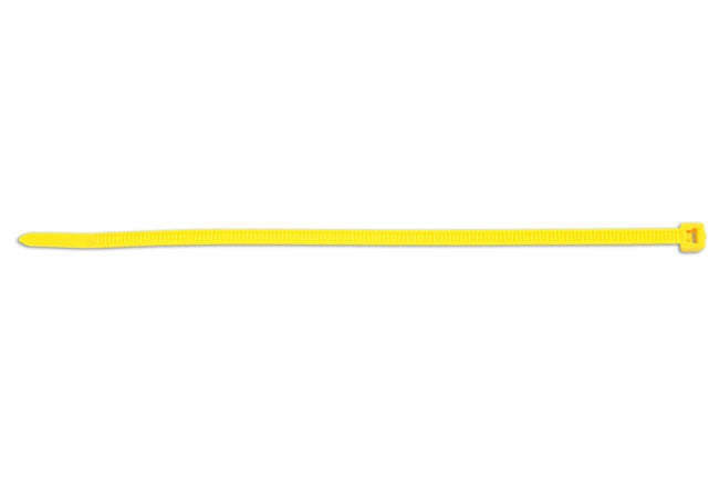 Hellermann Yellow Cable Tie 200mm x 4.6mm 100pc