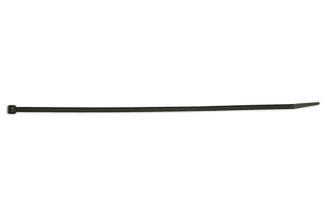 Black Cable Tie 300mm x 4.8mm 100pc