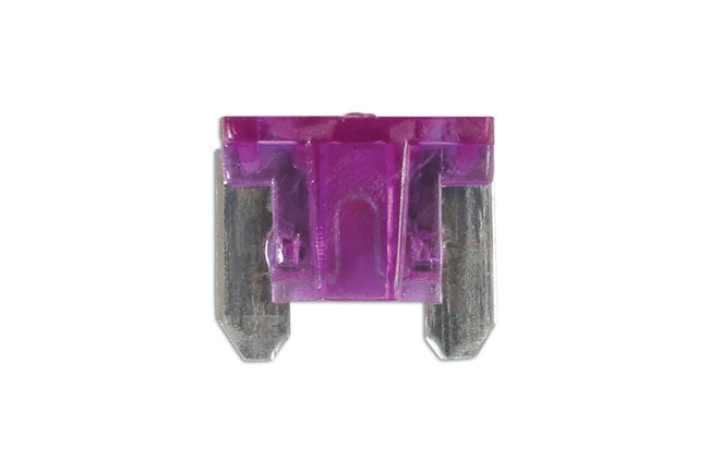 Low Profile Mini Blade Fuses 3A, Violet 25pc