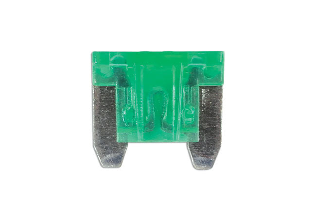 Low Profile Mini Blade Fuses 30A, Green 25pc