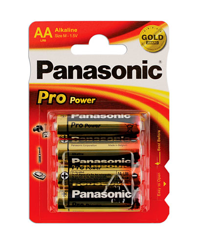 Panasonic Pro Power AA Battery 4pc x 12
