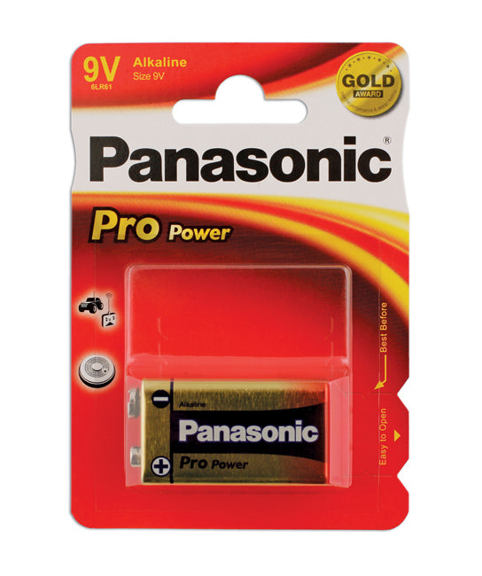 Panasonic Pro Power PP3 9V Battery 1pc