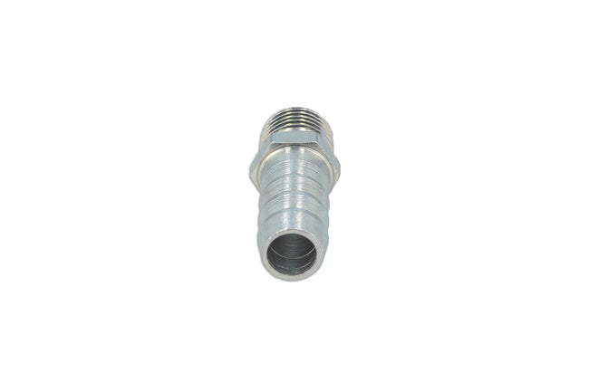 Air Line Screwed Tailpiece 1/4" BSP x 1/2" Hose Tail 5pc