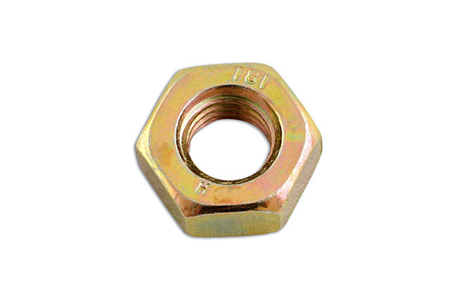 Plain Steel Metric Full Nut M6 200pc