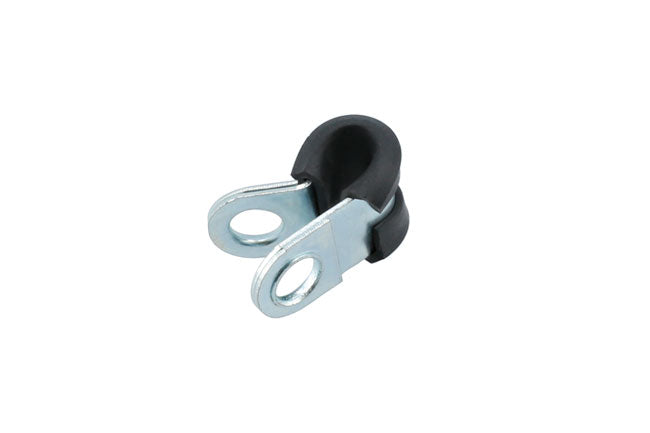 Rubber Lined P Clips 5mm 10pc