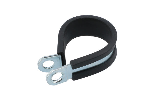 Rubber Lined P Clips 25mm 10pc