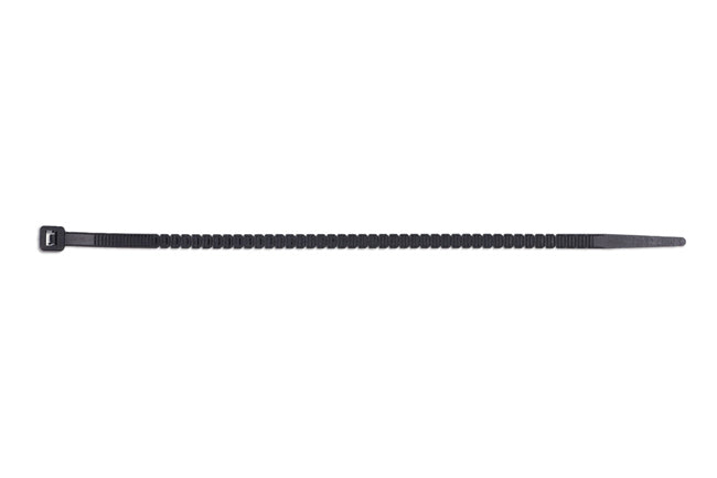 Black Twist-to-Break Cable Tie 200mm x 4.6mm 50pc