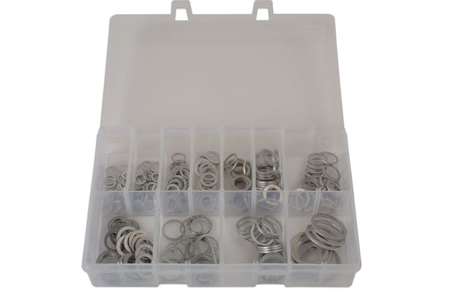 Assorted Aluminium Washers Box 260pc