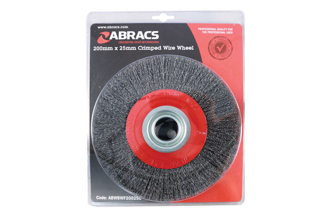 Abracs Bench Grinder Brush 200mm x 25mm 1pc