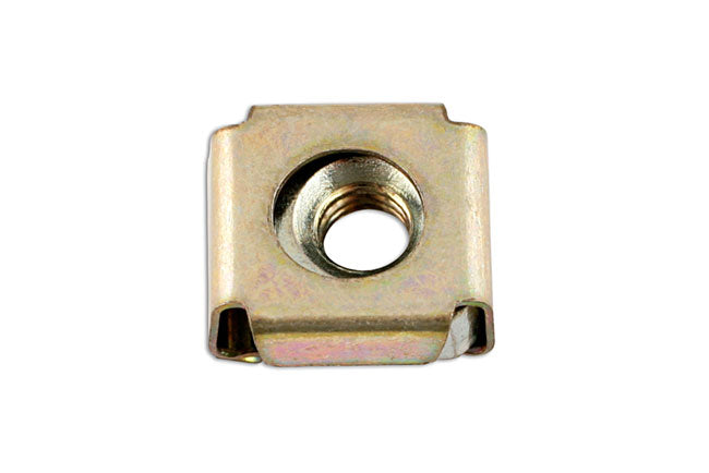 Cage Nut 8.0mm x 1.6mm Panel 100pc