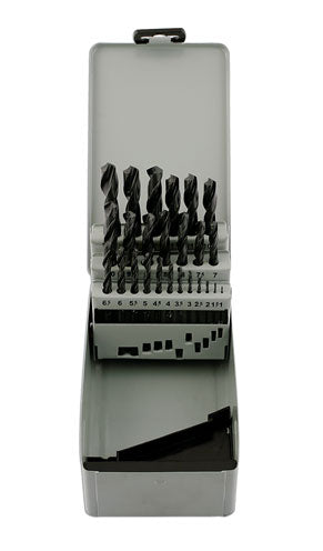 HSS Drill Bit Set 1mm - 13mm 25pc