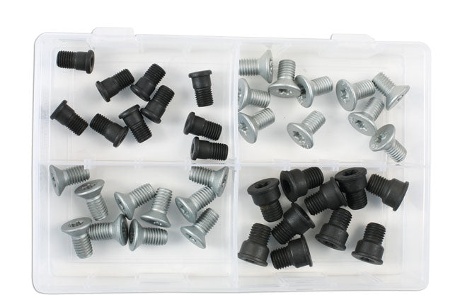 Assorted Brake Disc & Drum Fixing Screws M10 - M12, 40pc