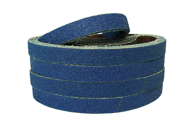 Abracs File Belts 20mm x 520mm 60g Zirconium 10pc