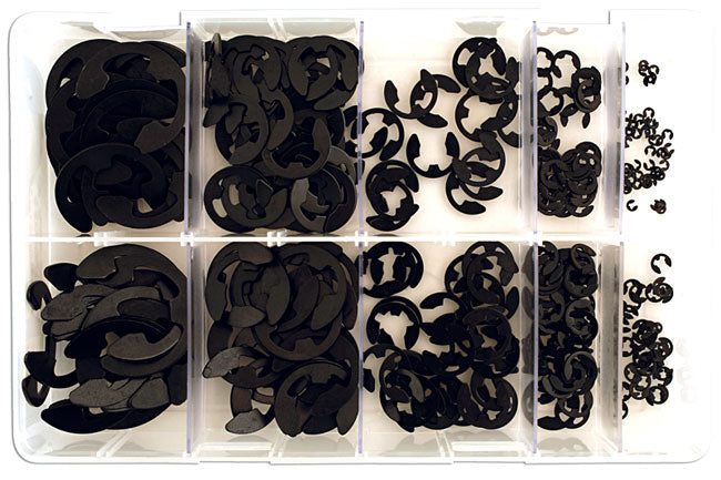 Assorted Metric E Clips Box 800pc