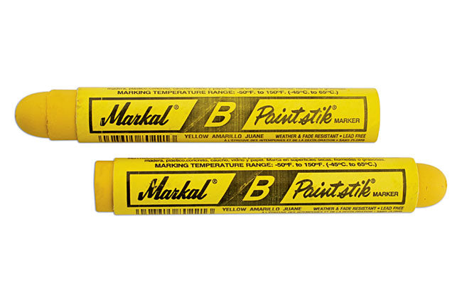 Tyre Marker Pens-Yellow 12pc