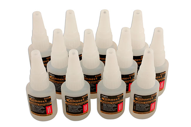 Premium Superglue, Clear 20g 12pc
