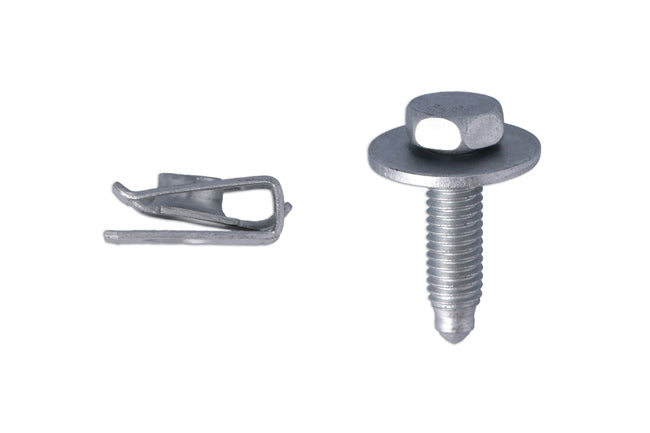 Body Screw with Washer & U-Nut - for Mercedes-Benz 50pc