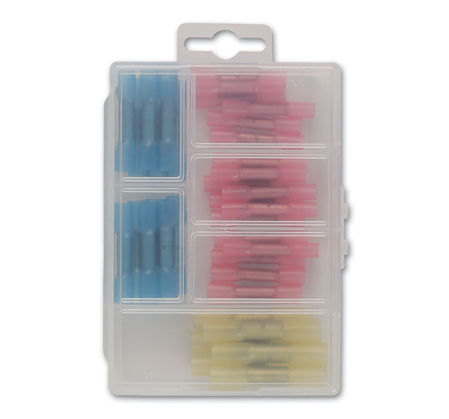 Assorted Mini Box Heat Shrink Butt Connectors 36pc