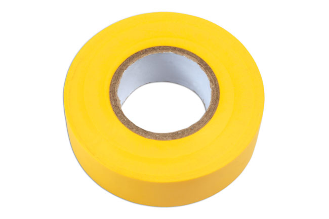 Yellow PVC Insulation Tape 19mm x 20m 1pc