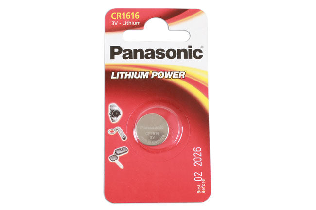 Panasonic Coin Cell Battery CR1616 1pc