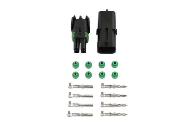 Automotive Electrical Delphi Connector Kit 4 Pin Square