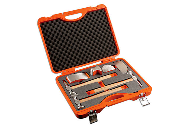 Aluminium Hammer & Dolly Set 7pc