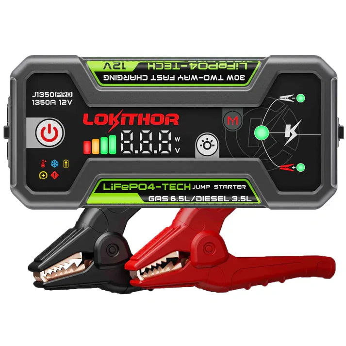 Jump Starter 1350A 12v Pro Booster By Lolithor