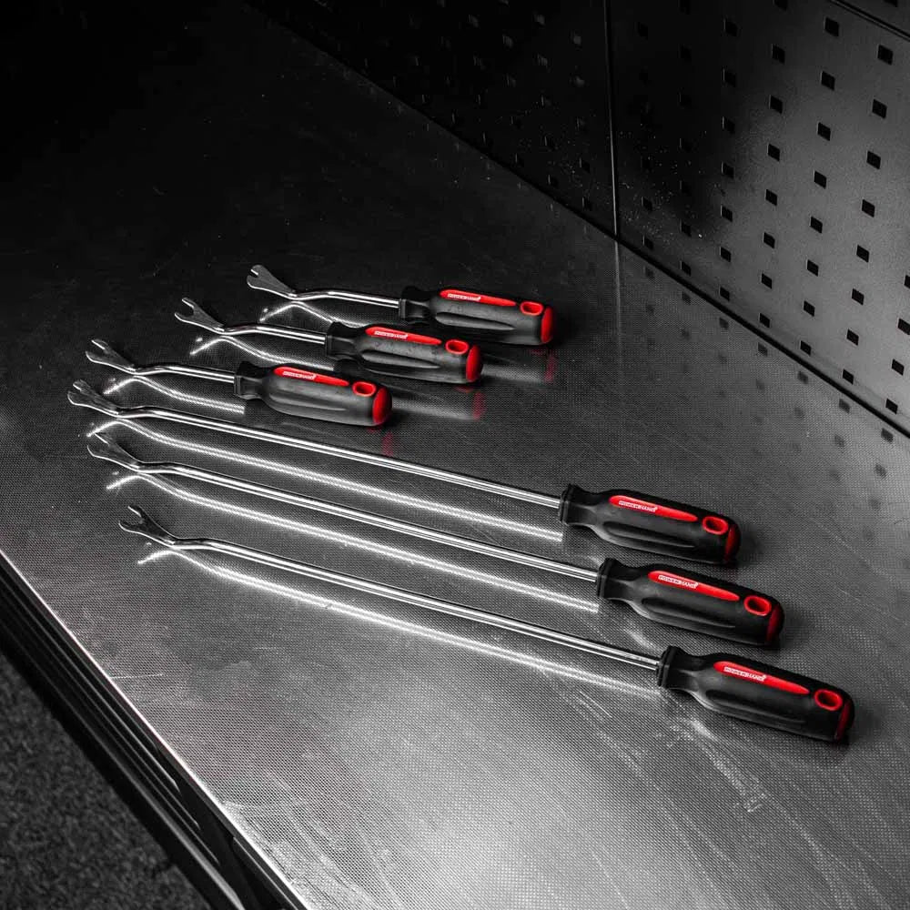 6 PC Door Panel & Trim Removal Tool Set By Powerhand