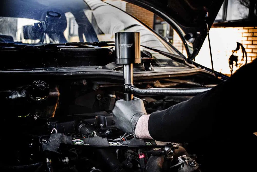 Pneumatic Diesel Injector Removal Set By Powerhand