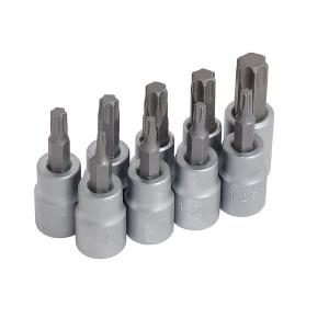9pc 3/8 inch Drive Torx Star Bit Set By Neilsen