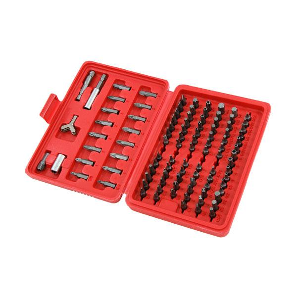 Security Screwdriver Bits 100 Piece Set By Neilsen