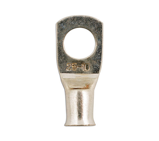 Copper Tube Terminals 25mm² x 10.0mm 20pc