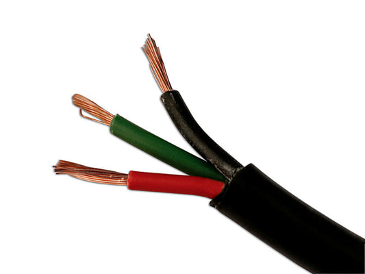 Black 4 Core Auto Cable 5.75A 30m