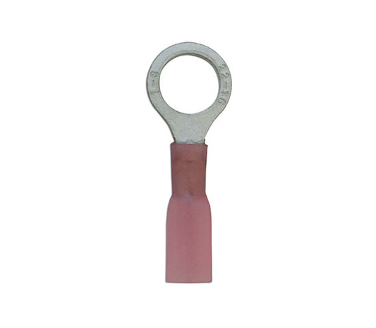 Red Heat Shrink Ring 8.0mm 25pc