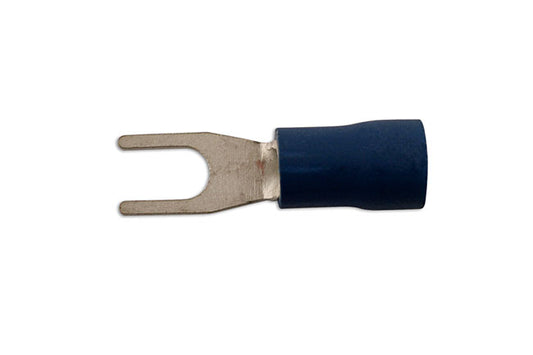 Blue Fork Terminal 6.4mm 100pc