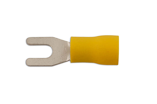 Yellow Fork Terminal 4.0mm 100pc