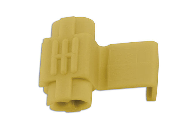 Yellow Splice Connector 4.0-6.0mm 100pc