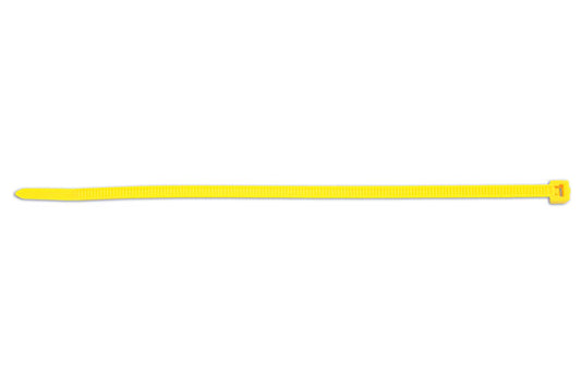 Hellermann Yellow Cable Tie 200mm x 4.6mm 100pc
