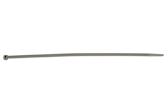 Silver Cable Tie 300mm x 4.8mm 100pc