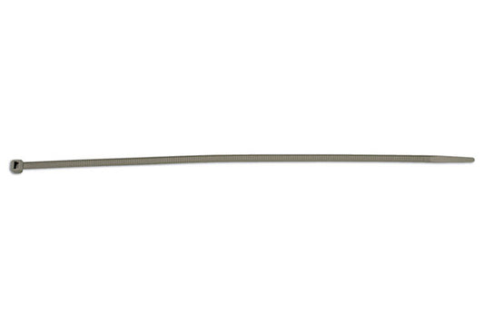 Silver Cable Tie 370mm x 4.8mm 100pc