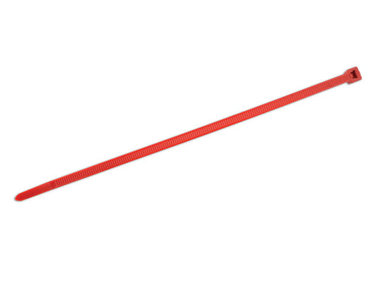 Red Cable Tie 200mm x 4.8mm 100pc