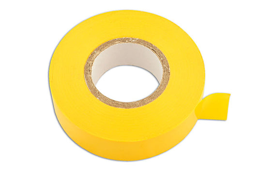 Yellow PVC Insulation Tape 19mm x 20m 10pc