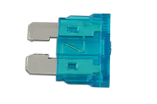 Auto Blade Fuses 15A, Blue 50pc