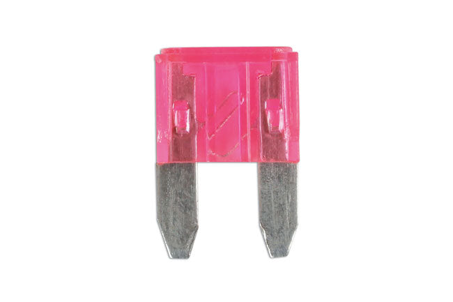 Mini Blade Fuses 4A, Pink 25pc