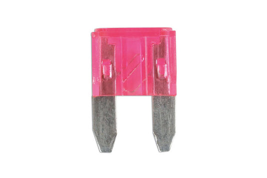 Mini Blade Fuses 4A, Pink 25pc