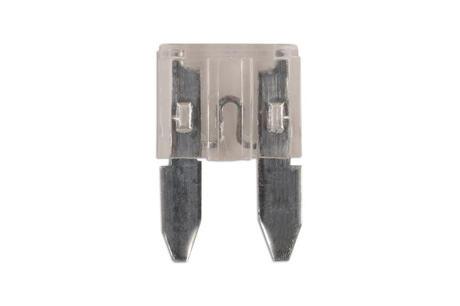 Mini Blade Fuses 25A, Clear 25pc