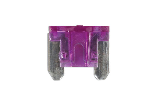 Low Profile Mini Blade Fuses 3A, Violet 25pc